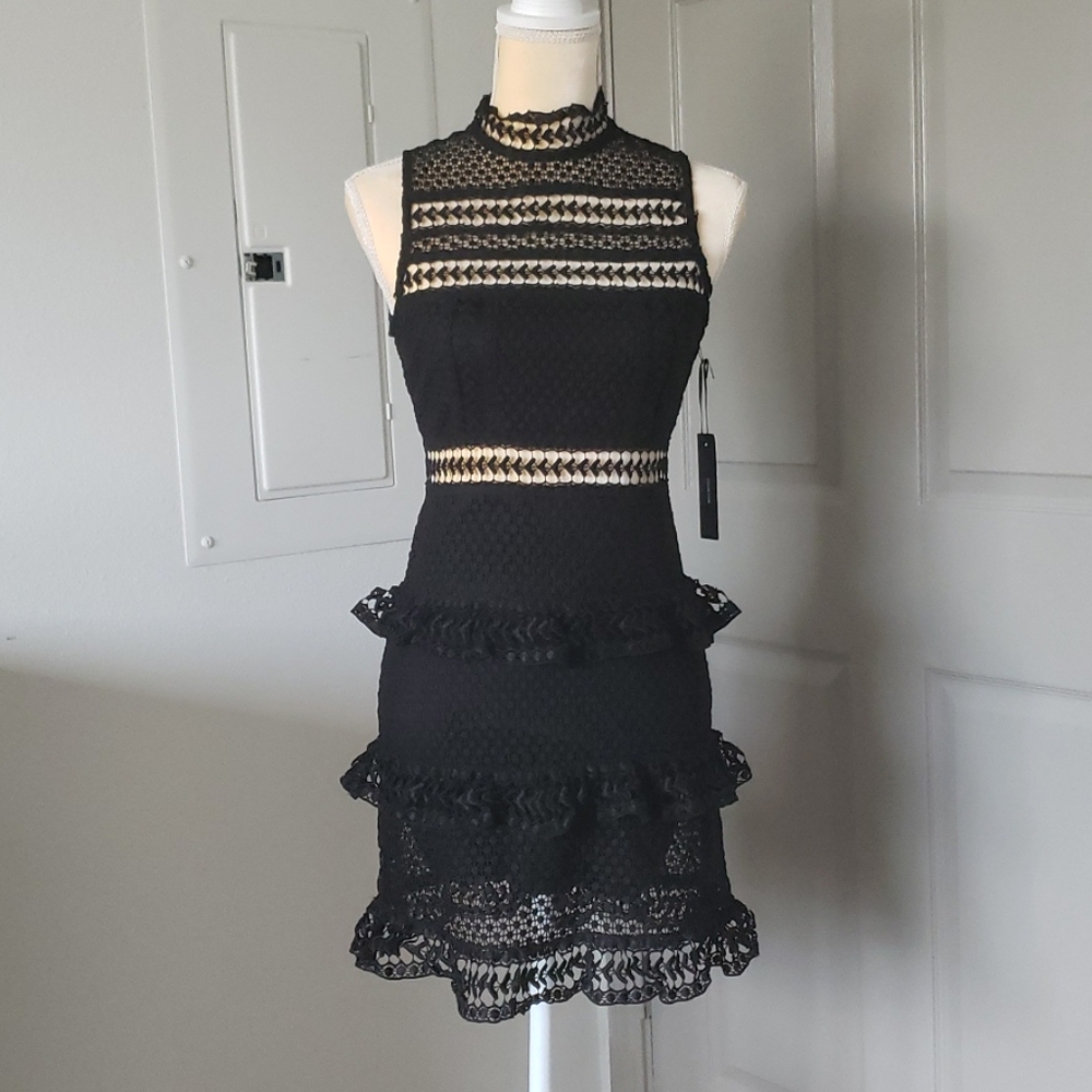 Lulu's Tiered Ruffled Dress